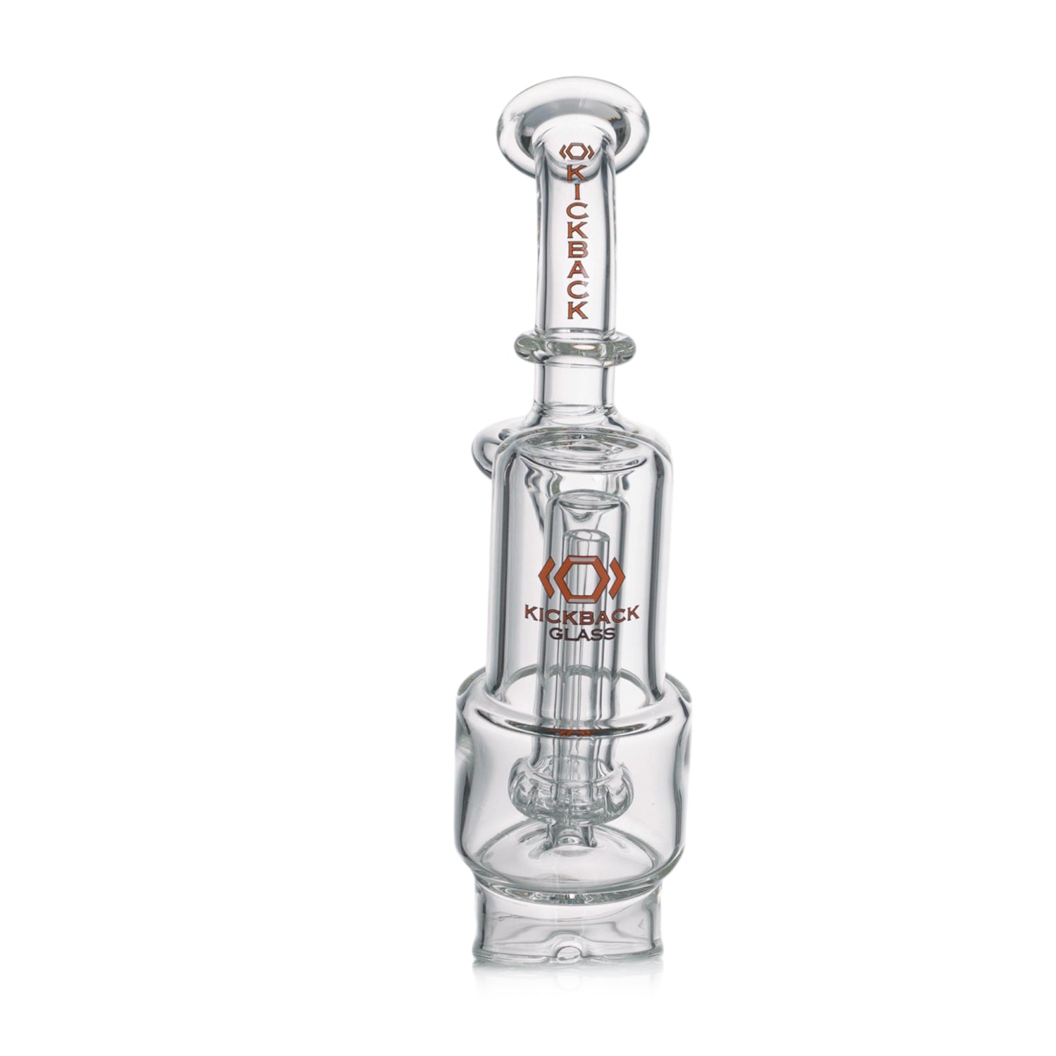 KICKBACK GLASS - Drain Functional Puffco Attachment Main image