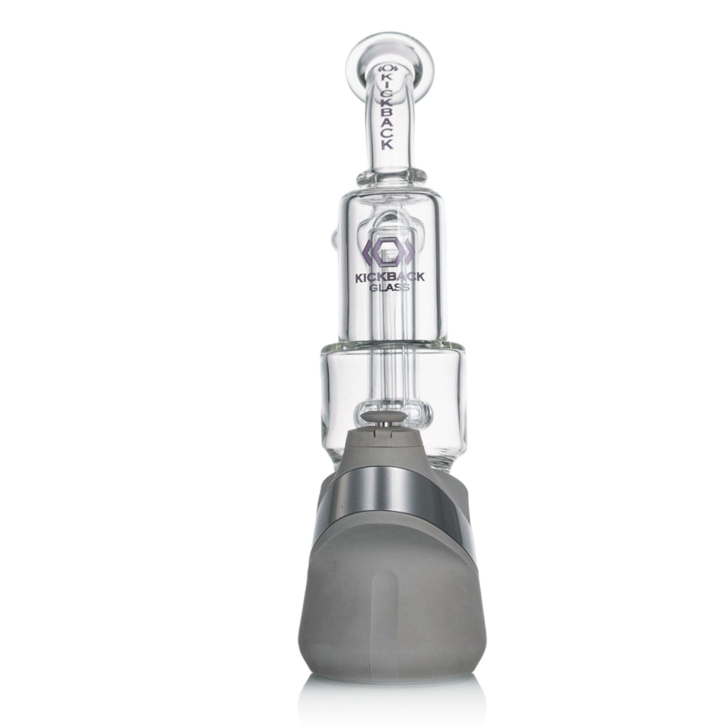 KICKBACK GLASS - Drain Functional Puffco Attachment