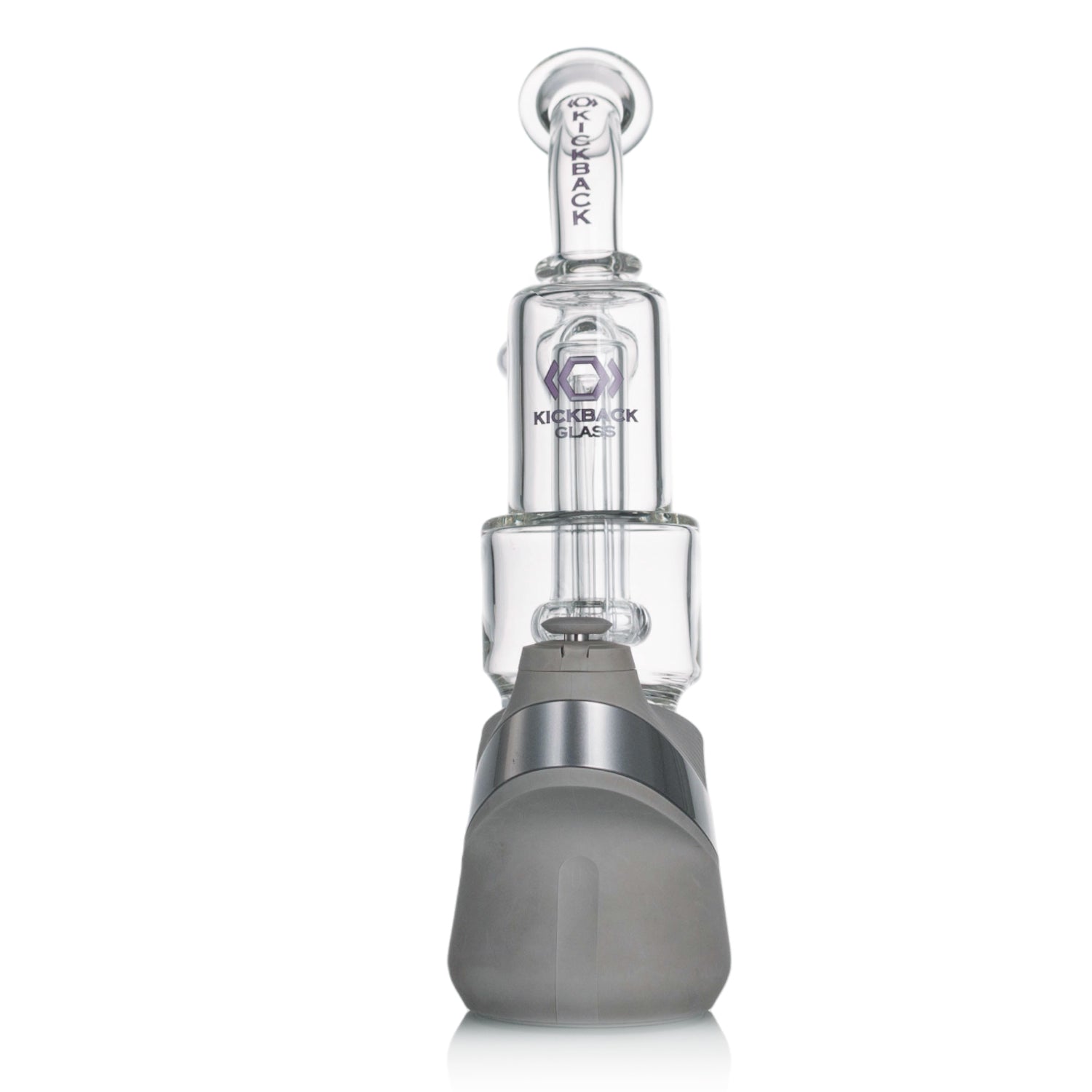 KICKBACK GLASS - Drain Functional Puffco Attachment