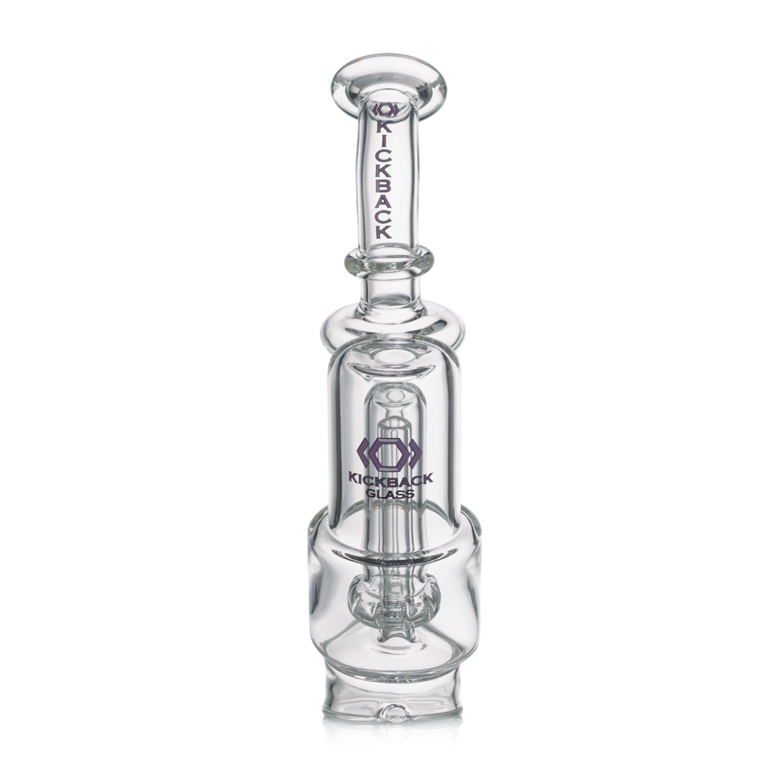 KICKBACK GLASS - Drain Functional Puffco Attachment
