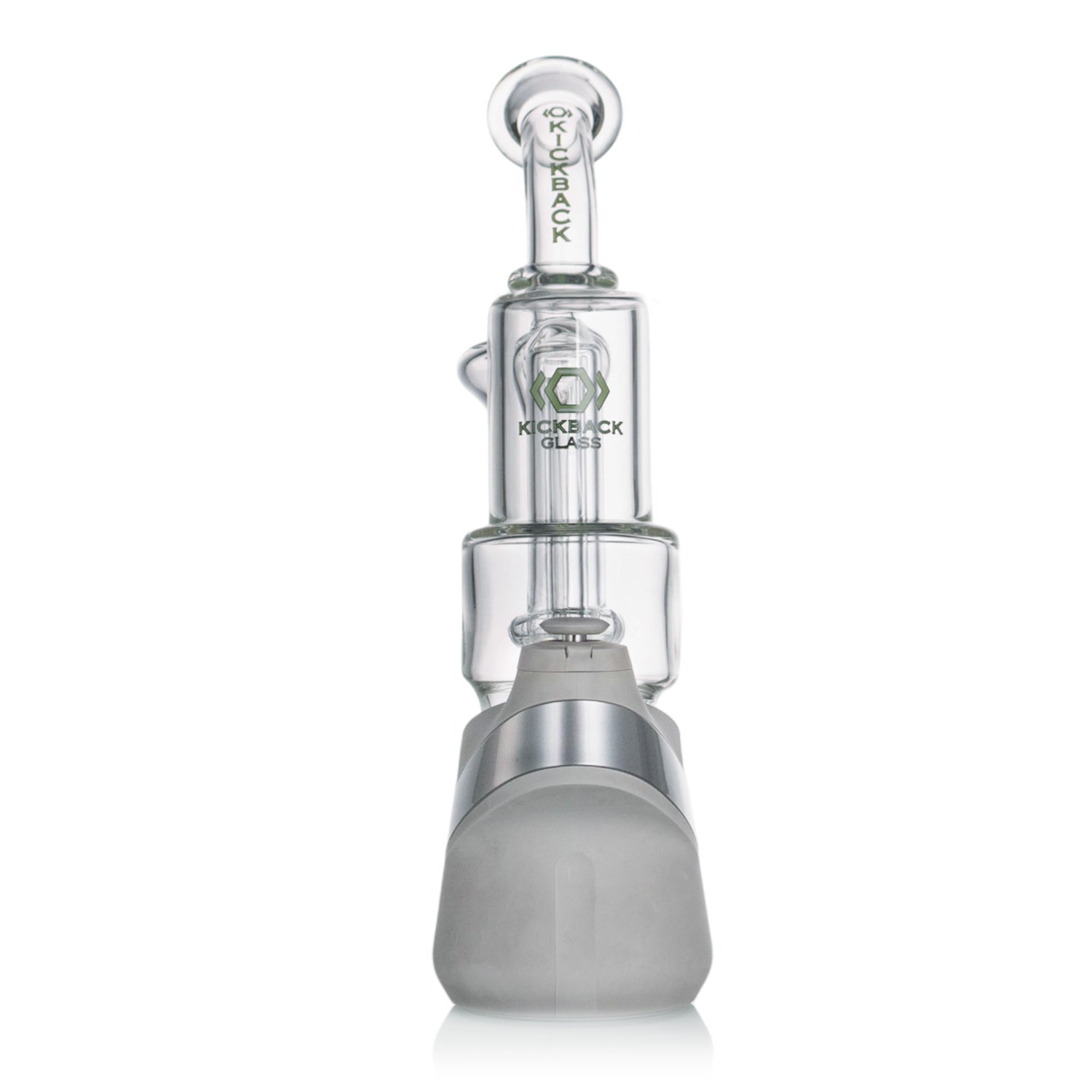 KICKBACK GLASS - Drain Functional Puffco Attachment