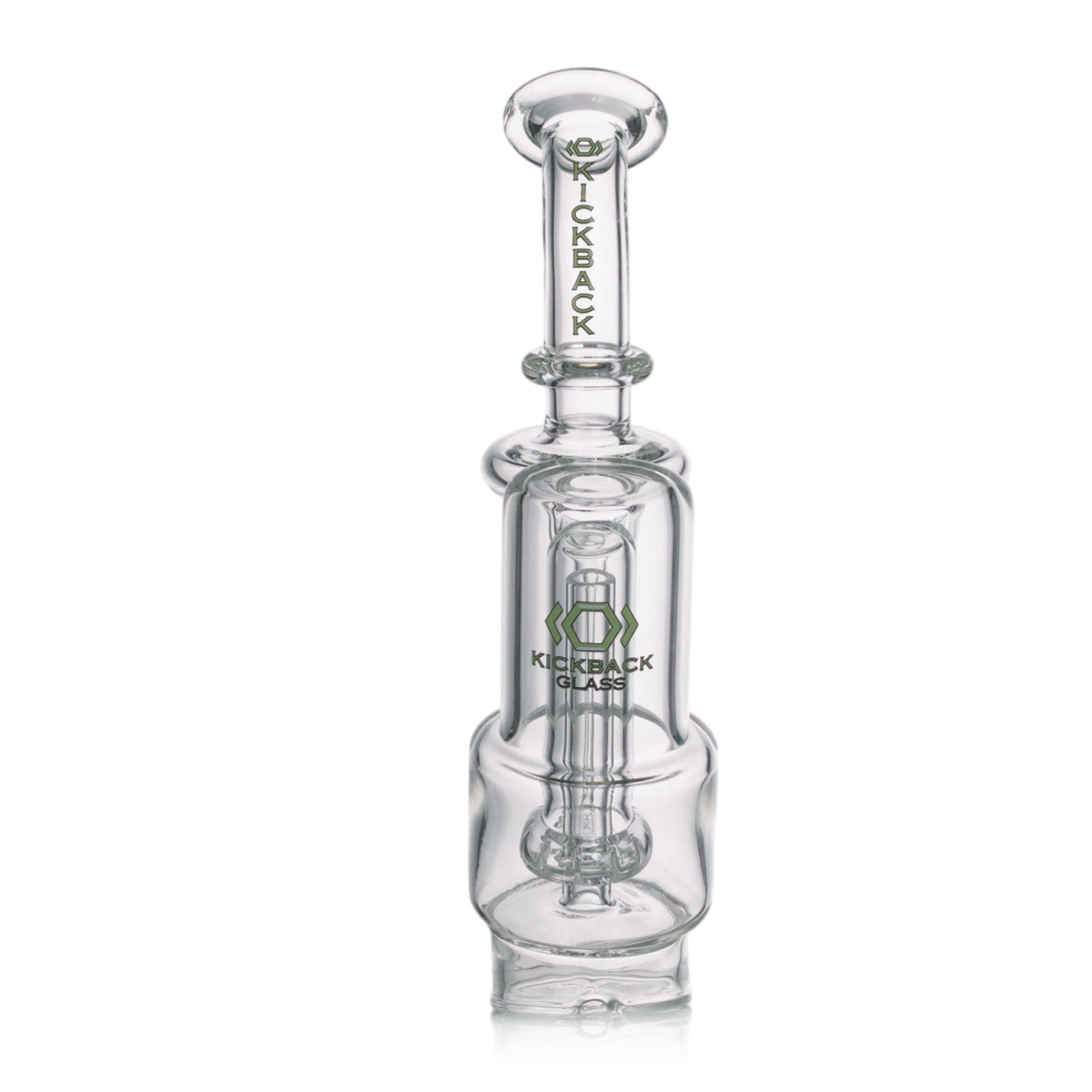 KICKBACK GLASS - Drain Functional Puffco Attachment