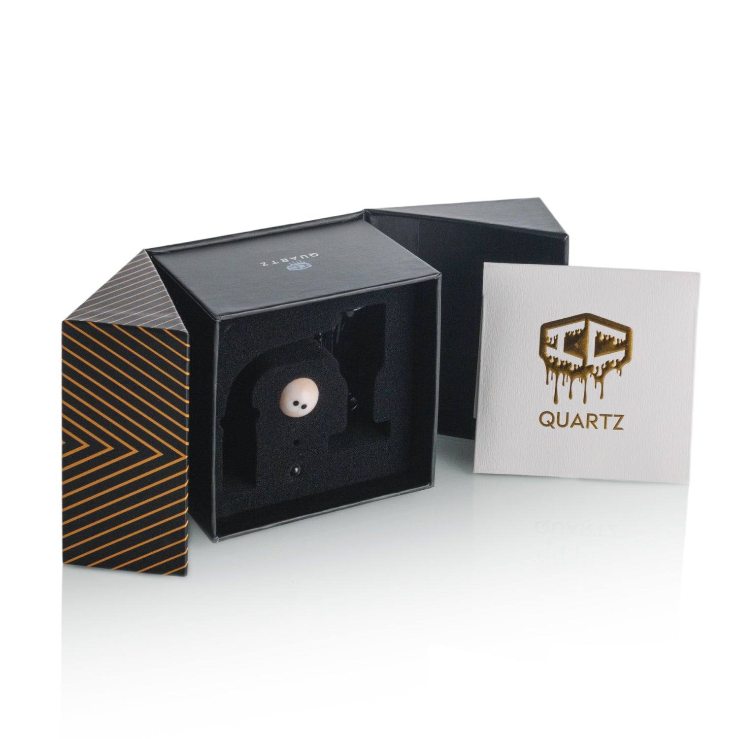 IC Quartz - Nova | 14mm 90° Banger | Includes Terp Ball Grabber, Carb Cap & Terp Balls | 5 Colors