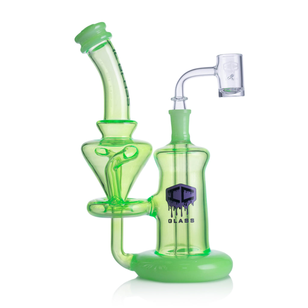 IC GLASS - Neon color recycler with multi tube drain function