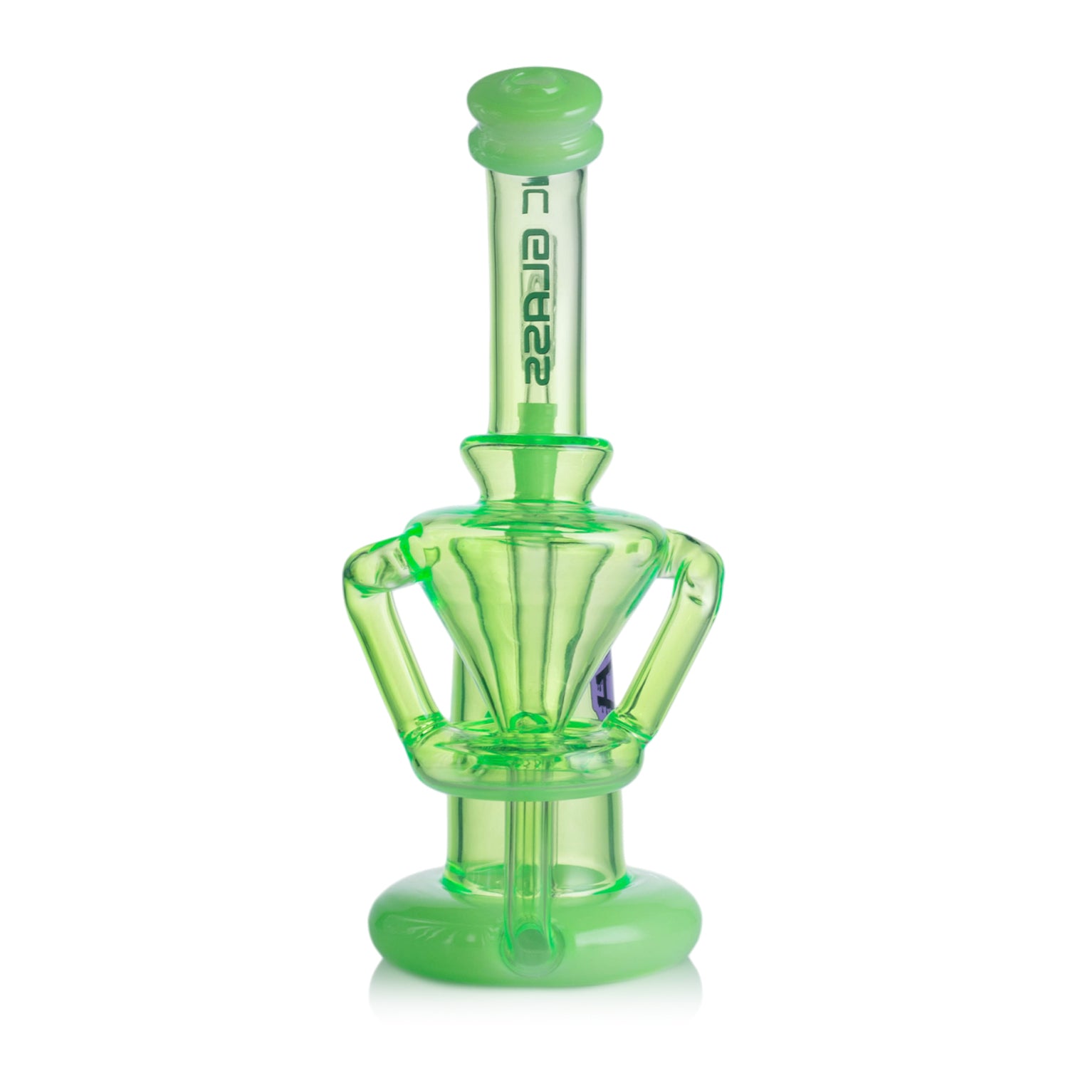 IC GLASS - Neon color recycler with multi tube drain function