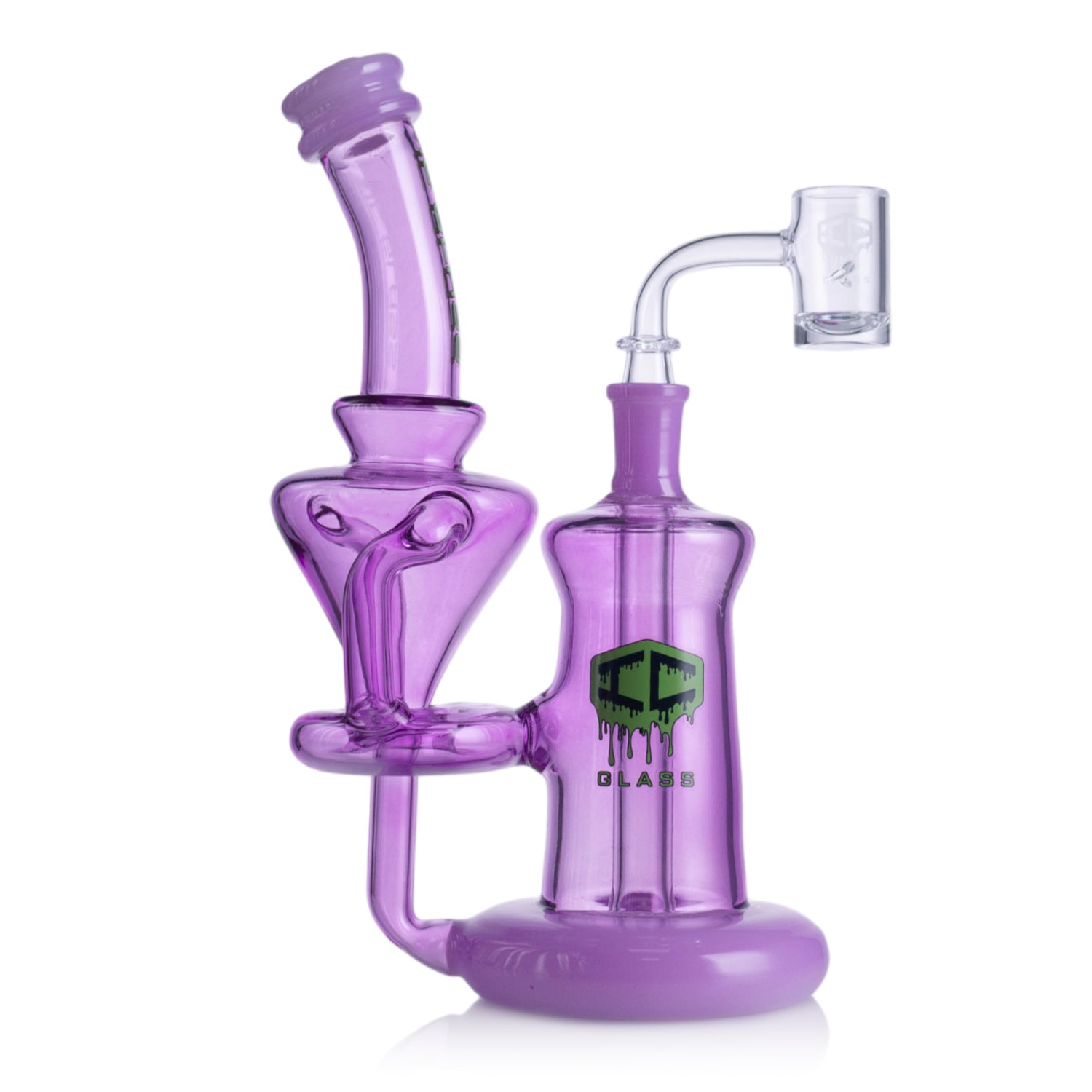 IC GLASS - Neon color recycler with multi tube drain function