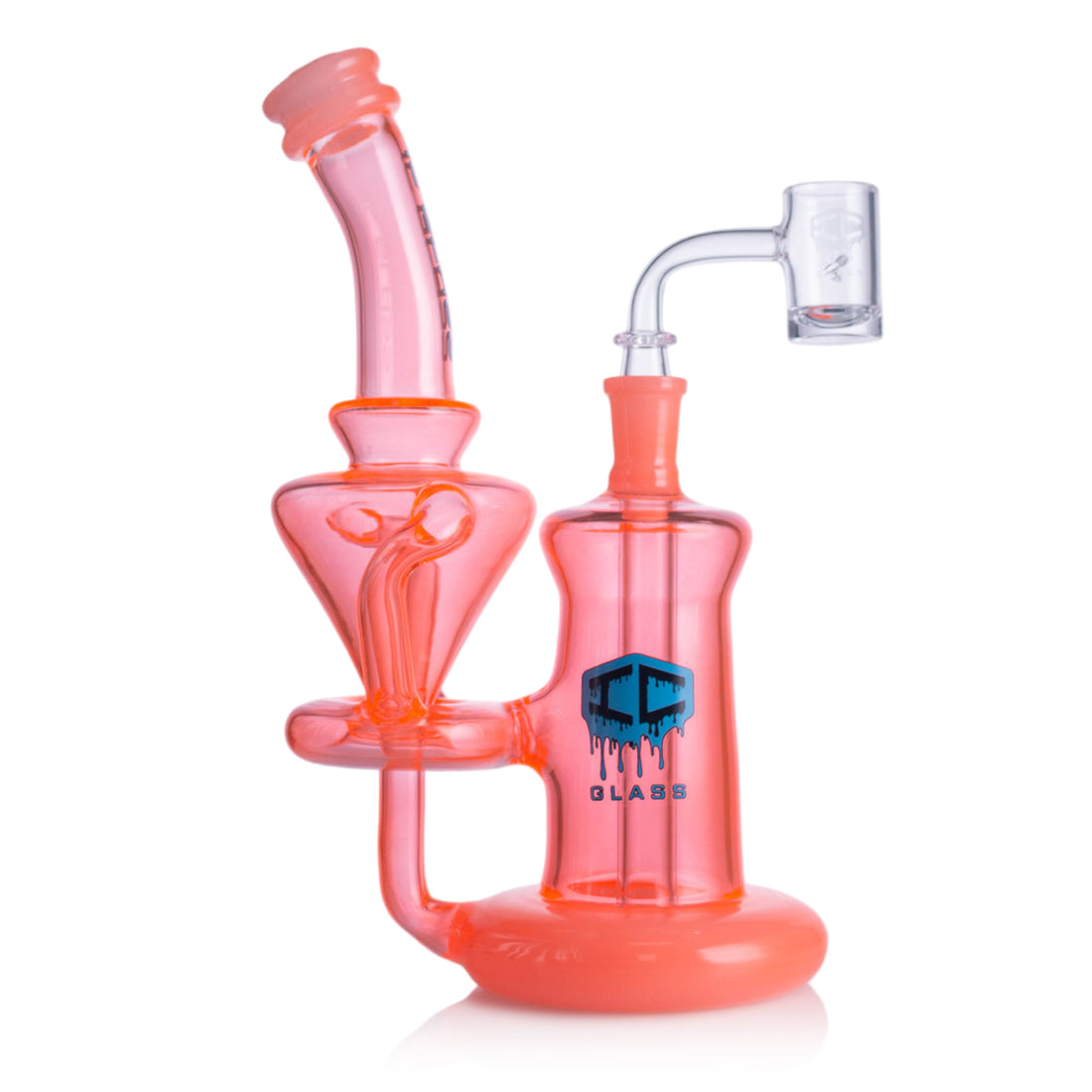 IC GLASS - Neon color recycler with multi tube drain function