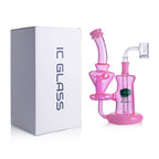 IC GLASS - Neon color recycler with multi tube drain function
