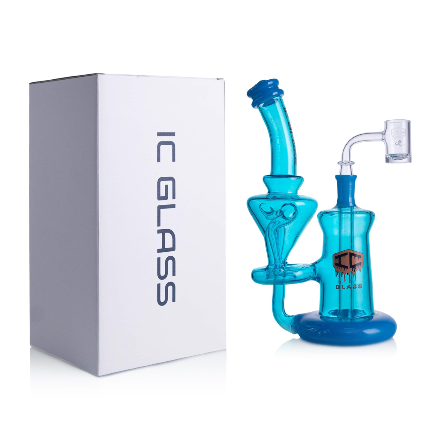 IC GLASS - Neon color recycler with multi tube drain function