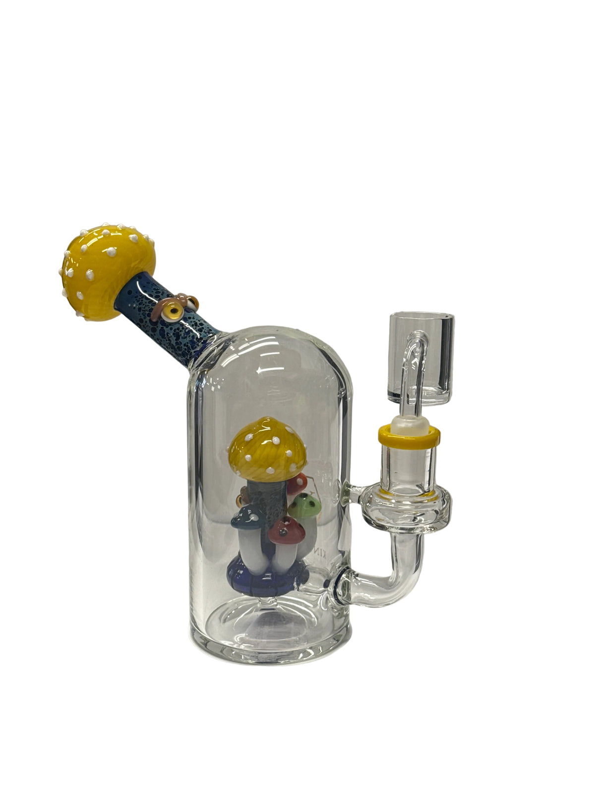 King Pluto's 8" Trippy Mushroom Rig | WP2888 Main image