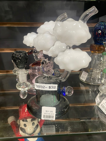 Water Pipe - Cloud extended Design with Bird | 7"