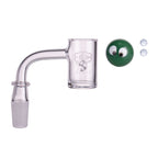 IC Glass - Hanging | 14mm 90D Quartz Banger | Includes Carb Cap, Terp Balls & Sticker | 5 Colors