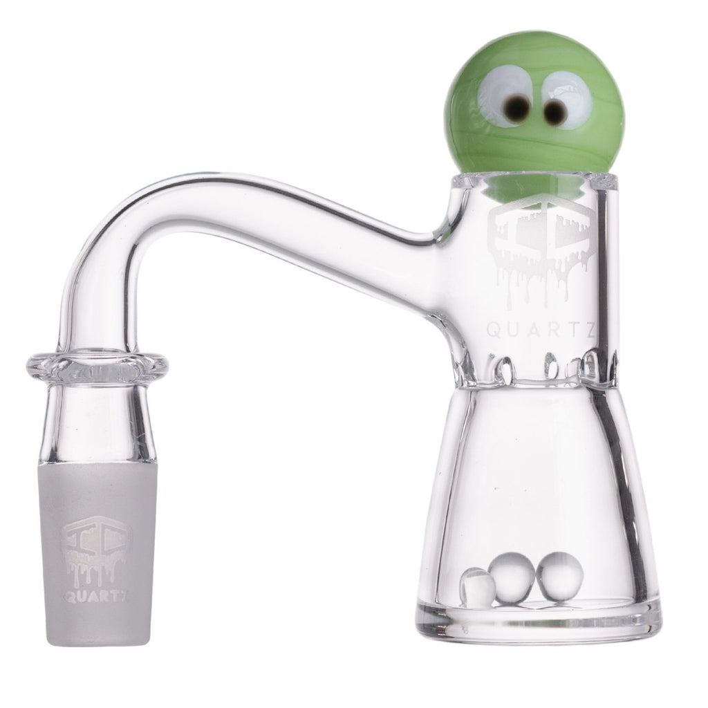 IC Quartz - Mystic | 14mm Banger | Includes Carb Cap and Terp Balls | 6 colors