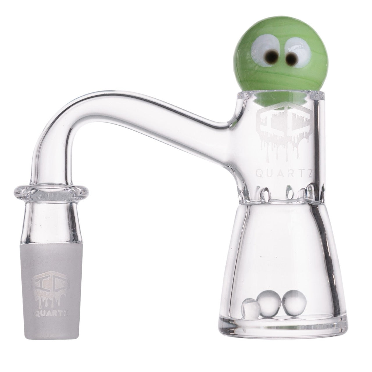 IC Quartz - Mystic | 14mm Banger | Includes Carb Cap and Terp Balls | 6 colors