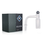 IC Quartz - Elite | 10mm 90° Banger | 99.9%  Banger | Includes Carb Cap, Terp balls | 5 Colors