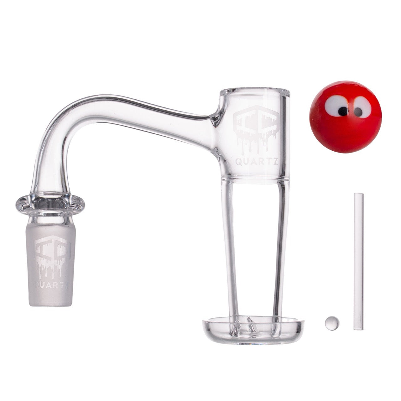 IC Quartz - Greengold | 14mm 90° Banger | Includes Carb Cap, Terp Balls | 6 colors
