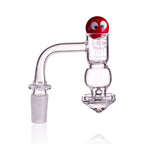 IC Glass - Agassiz | 14mm 90D Quartz Banger | Includes Carb Cap, Terp Balls & Sticker | 5 Colors