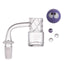 IC Glass - Grinnell | 14mm 90D Quartz Banger | Includes Terp Ball Grabber & Carb Cap | 5 Colors