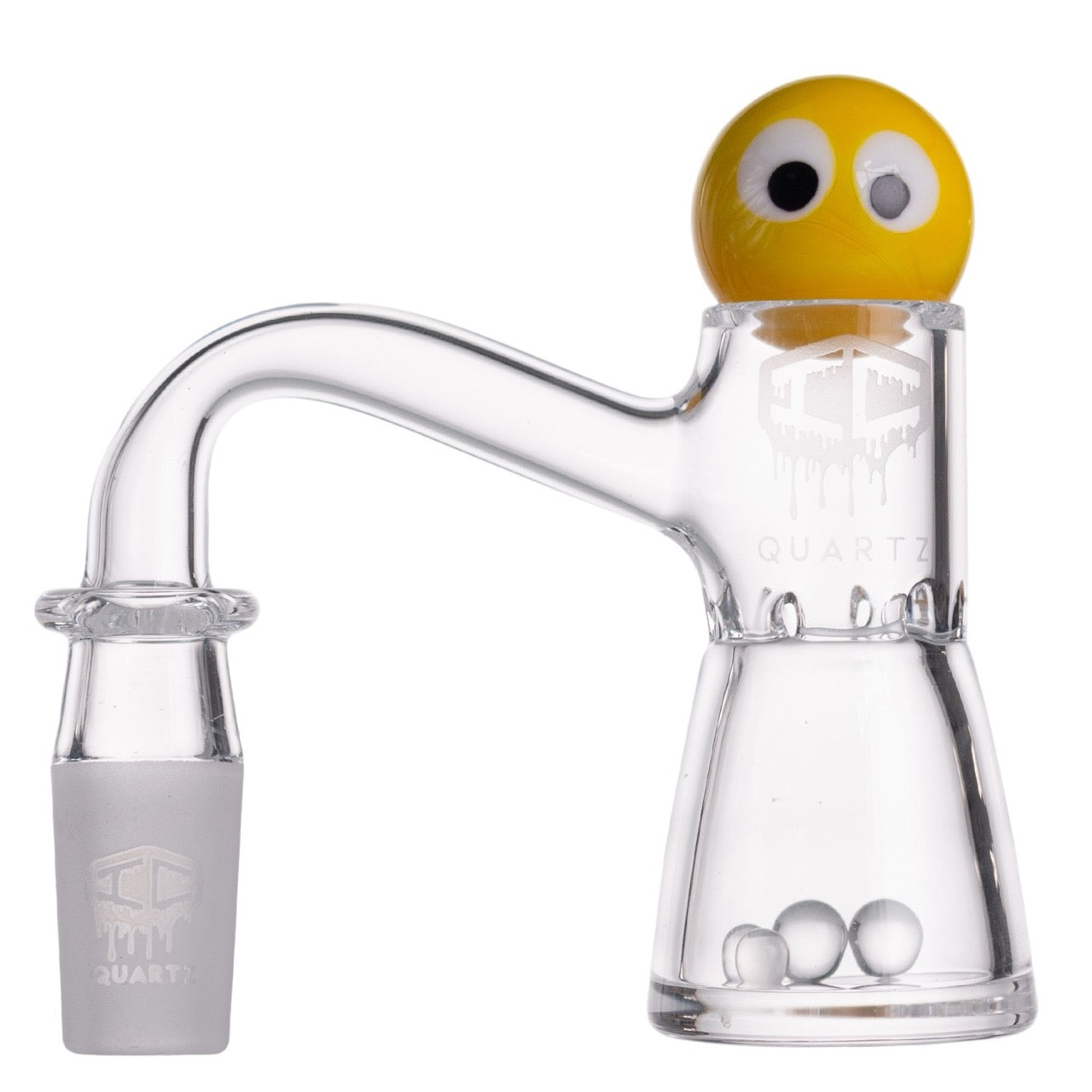 IC Quartz - Mystic | 14mm Banger | Includes Carb Cap and Terp Balls | 6 colors