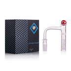 IC Quartz - Everclear | 14mm 90° Banger | Includes Carb Caps & Terp Balls | 5 Colors