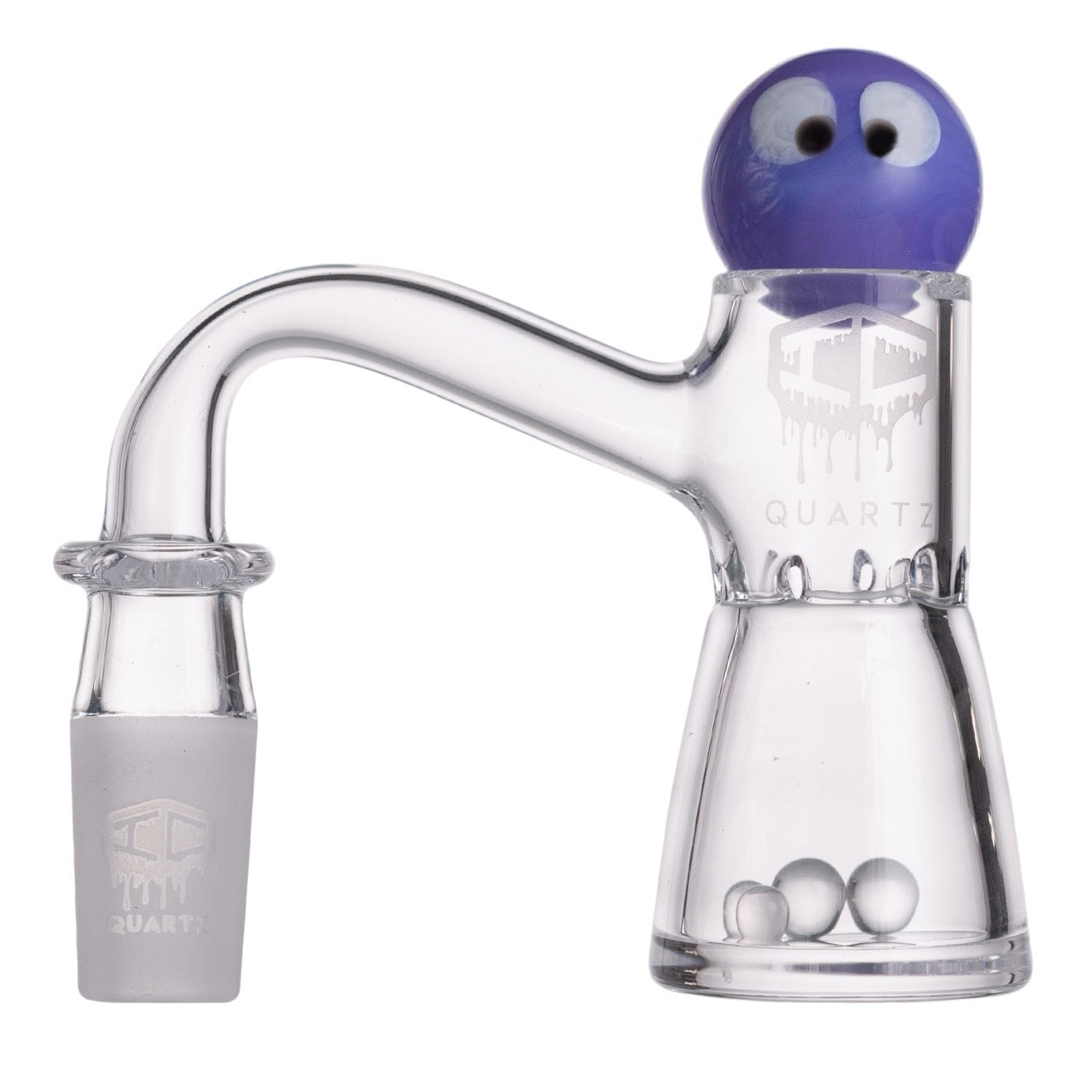 IC Quartz - Mystic | 14mm Banger | Includes Carb Cap and Terp Balls | 6 colors