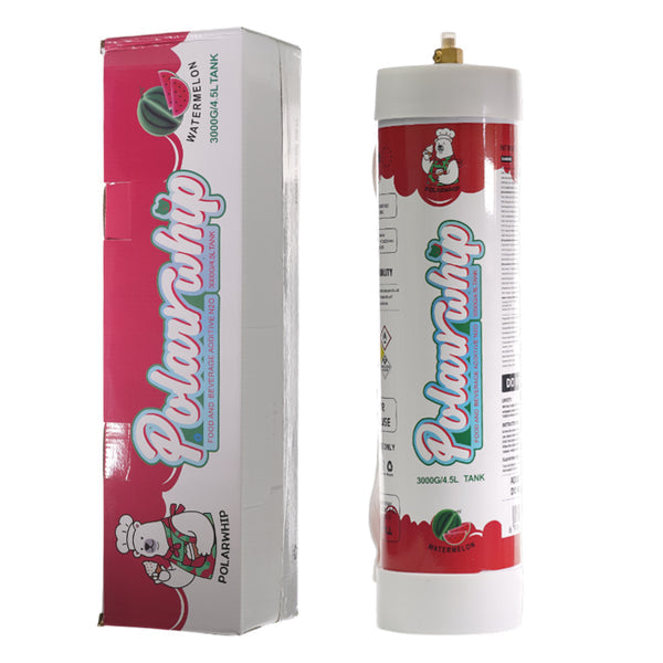 Polar Gas 3000G |  FOOD-GRADE CREAM CHARGER FOR FOOD/CATERING  PURPOSE ONLY | SINGLE TANK