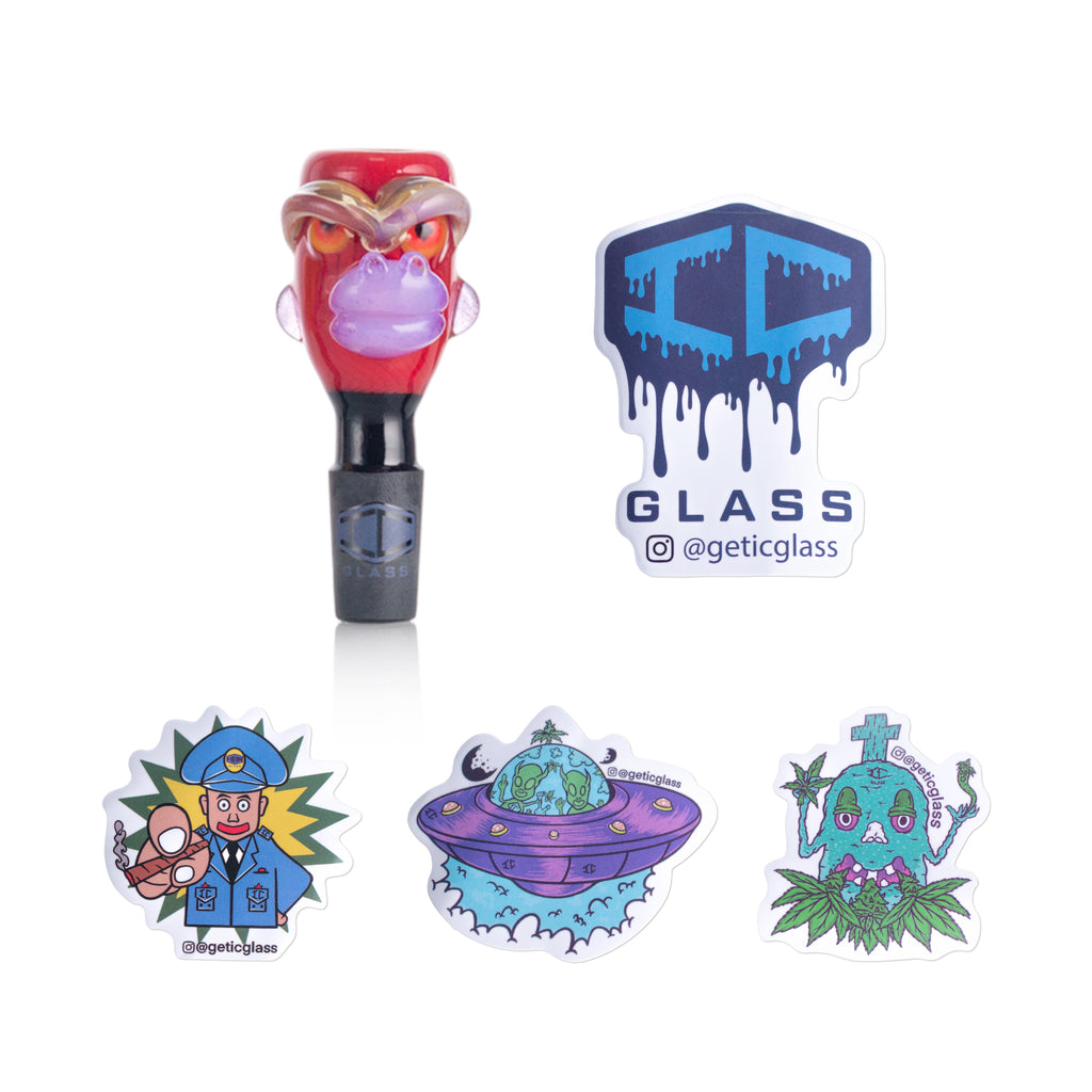 IC GLASS - Character face Bowl piece | ICBP1020 | UNITS