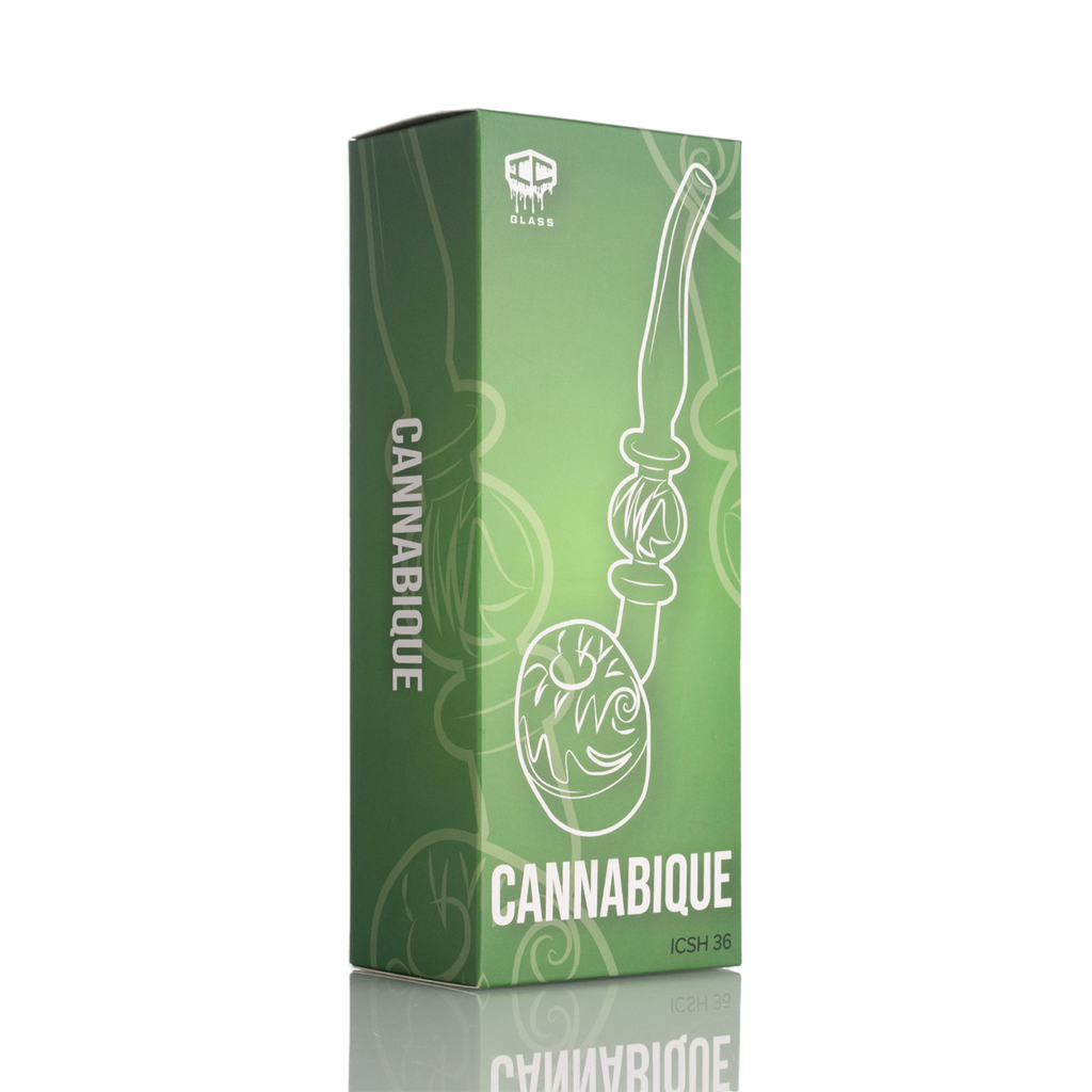 IC Glass Cannabique | Wig Wag Bubbler | 7" | Sherlock