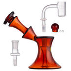 IC Glass - Flowing Fantasy | Includes long neck Banger | 6 "