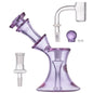 IC Glass - Flowing Fantasy | Includes long neck Banger | 6 "