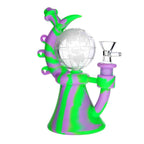 Silicone - 10 Inch Silicone Globe Water Pipe