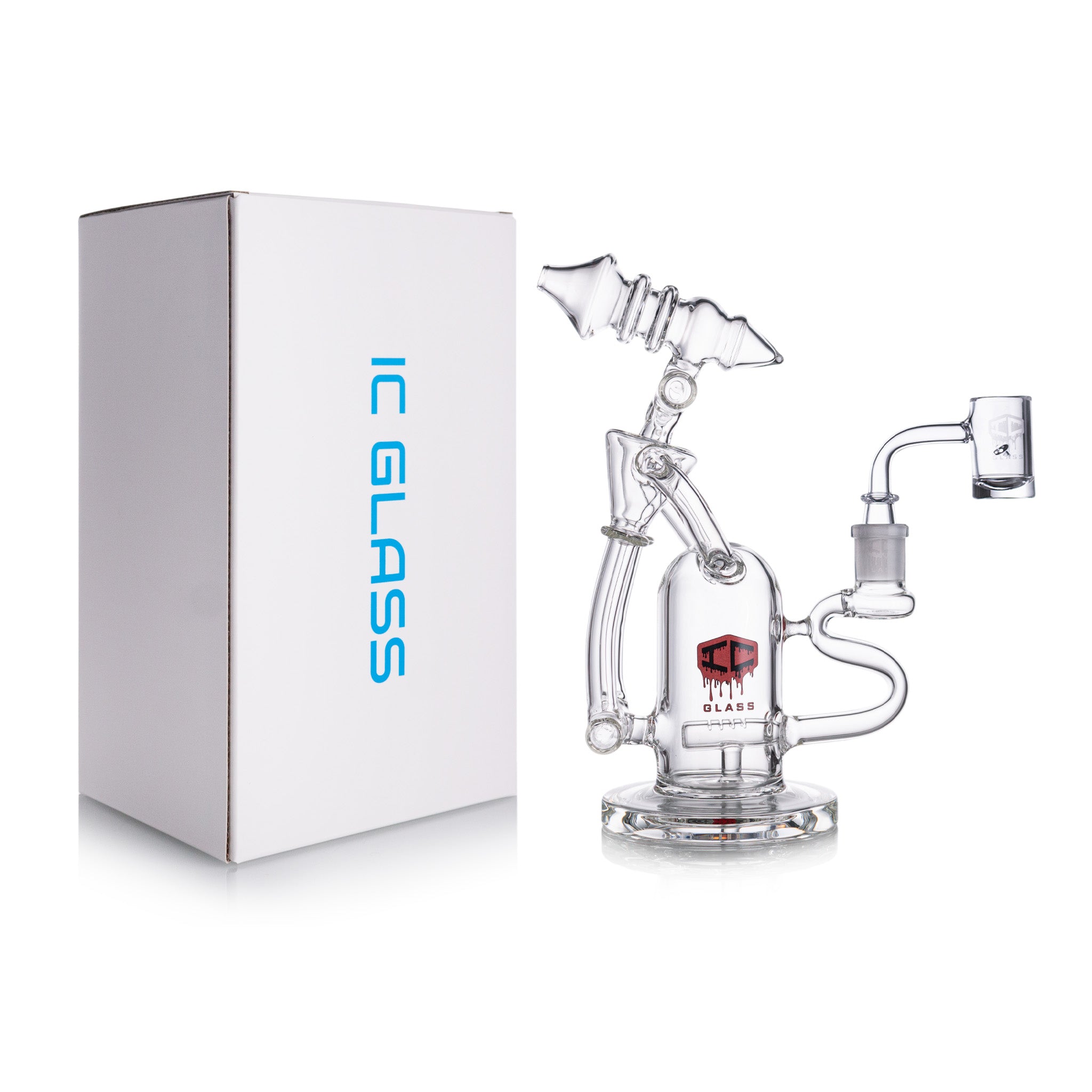IC GLASS - Triple chamber recycler with multi tube drain Function