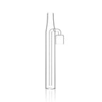 Hamilton- Nomad Glass Bubbler Replacement