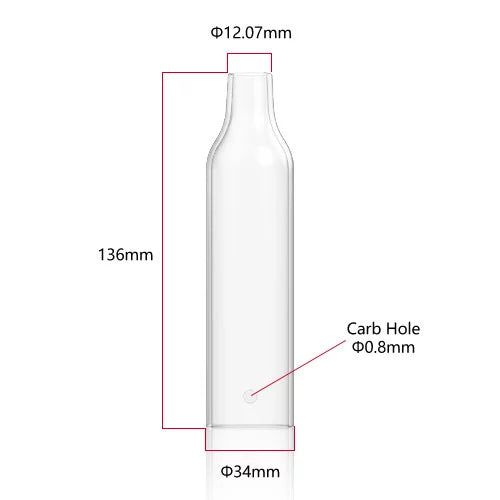 HAMILTON DEVICES - STARSHIP Glass Mouthpiece Attachment