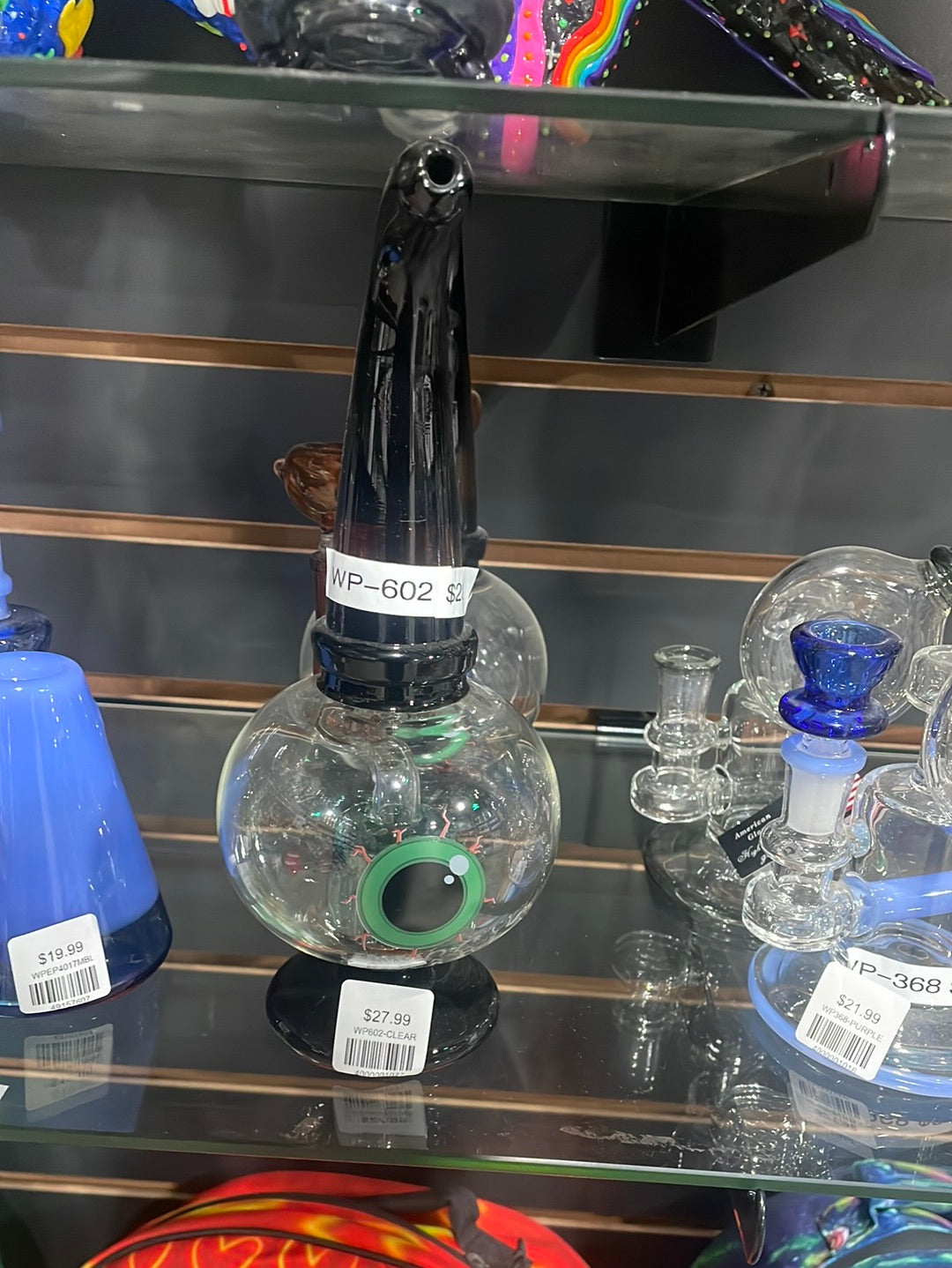 Round Water Pipe   | 6" | WP602-CLEAR