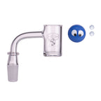 IC Glass - Hanging | 14mm 90D Quartz Banger | Includes Carb Cap, Terp Balls & Sticker | 5 Colors