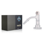 IC Quartz - Haze | 10mm 45D Banger | Includes Carb Cap, Terp balls | 5 Colors