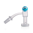 IC Glass - Fairchild | 10mm 45D Quartz Banger | Includes Carb Cap, Terp Balls & Sticker