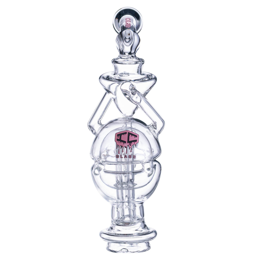 IC GLASS - Fab Egg Recycler Puffco Glass attachment
