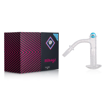 IC GLASS - MIRAGE |  ICQ1100-10M45 | Fully frosted Banger| 5 Colors |