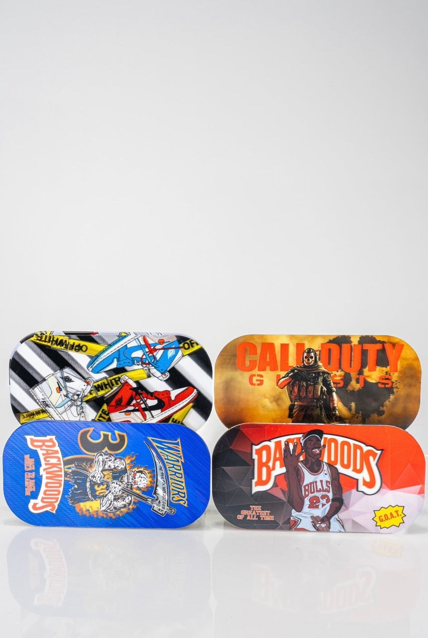 Mini Rolling Tray with 3D Magnetic Lid – Portable & Stylish
