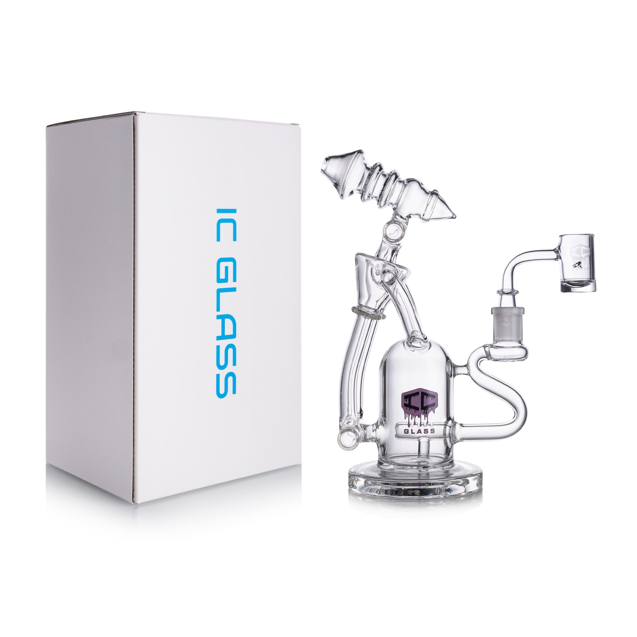 IC GLASS - Triple chamber recycler with multi tube drain Function