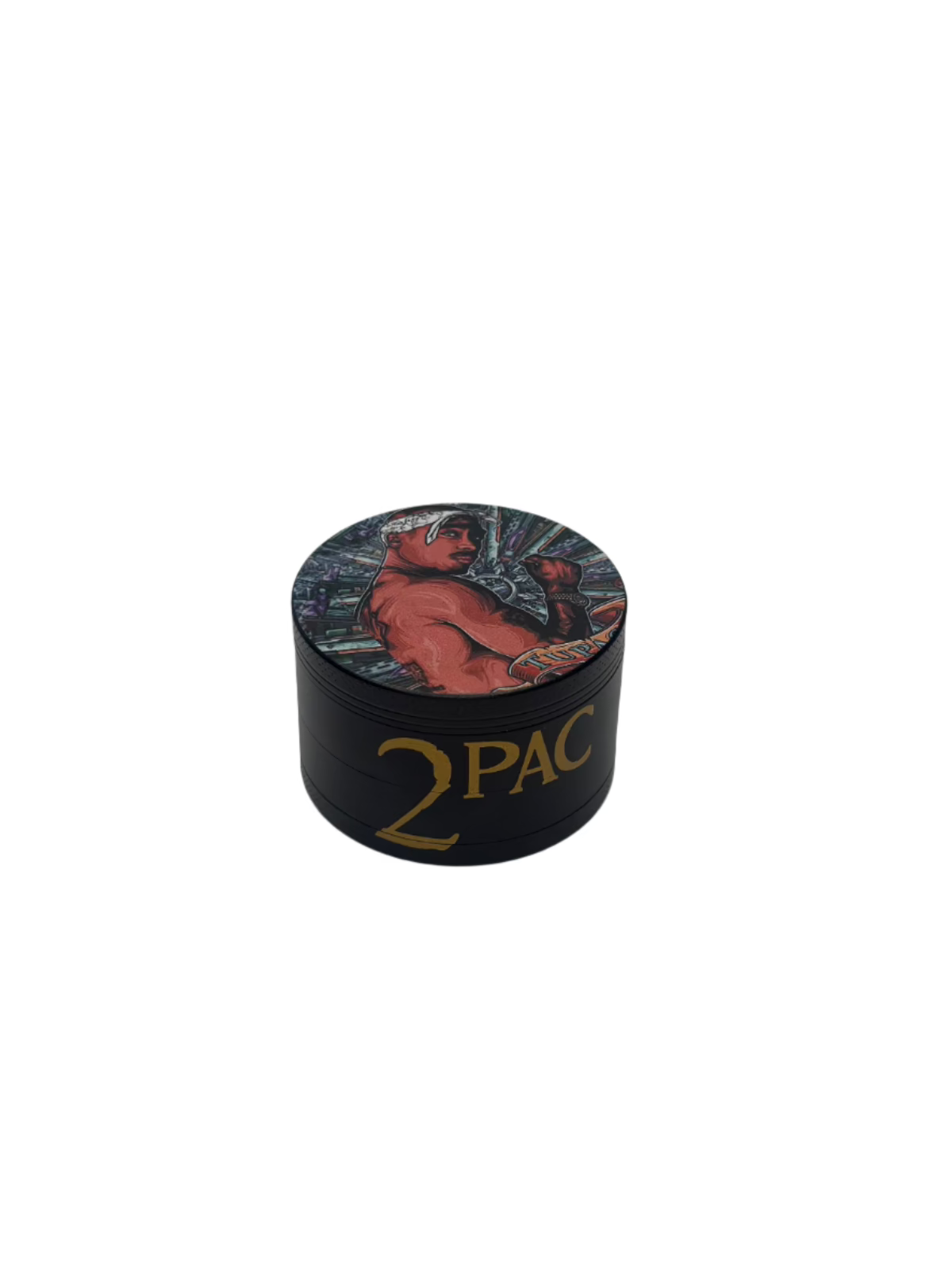 4-piece grinder with unique design 