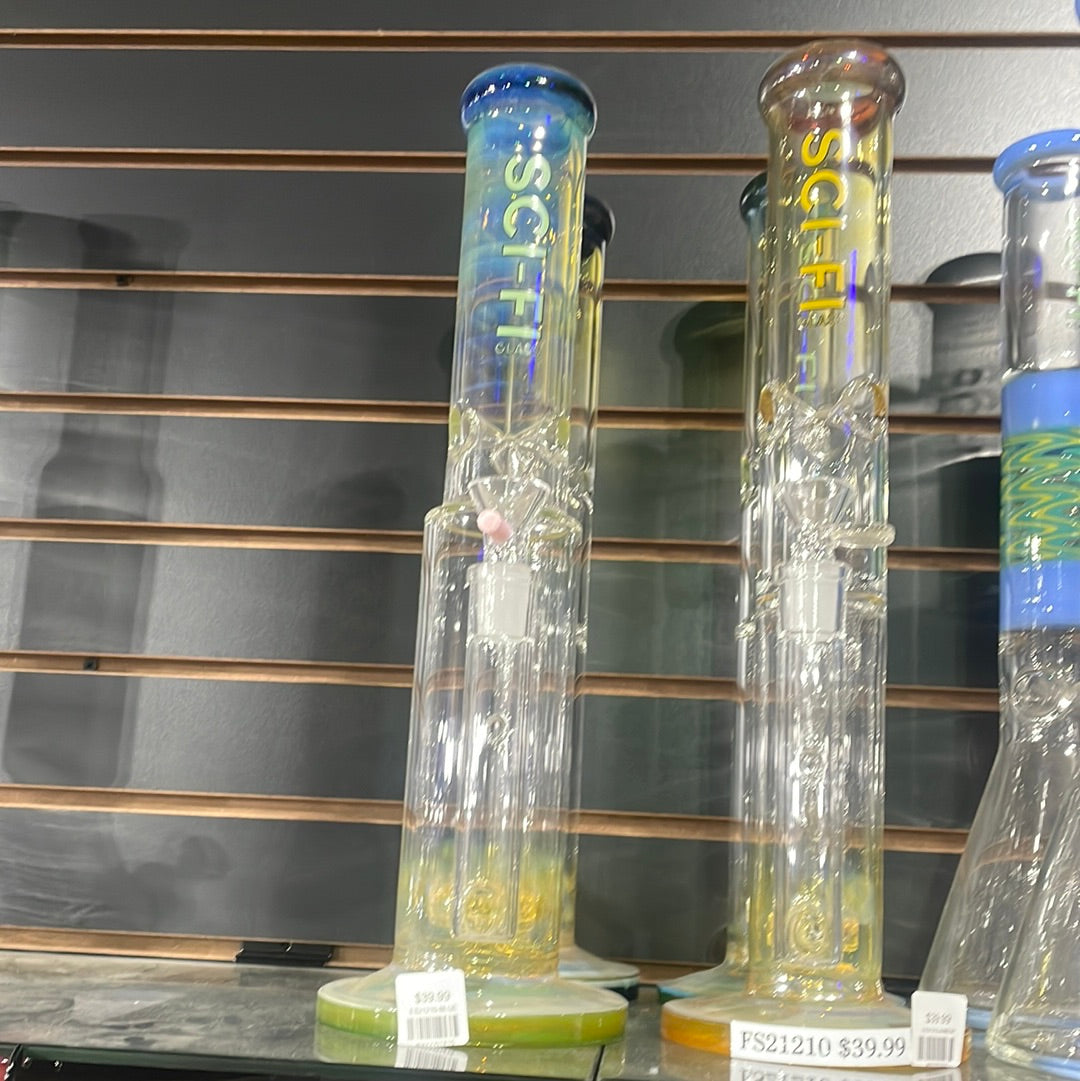 SCI-FI Glass | Fumed shade | 16"  ES21210-AMBER
