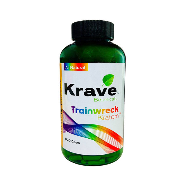 Krave Botanicals - Kratom 500 Count Capsules