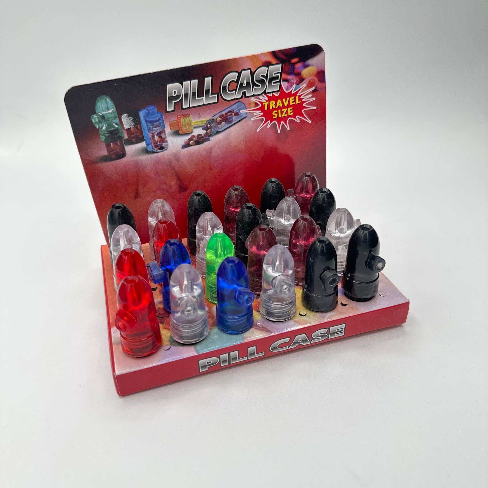 Plastic Pill Case | 24CT Display | RGS0014