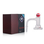 IC Quartz - Quasar 3rd Gen | 10mm 90° Banger | Includes Carb Cap, Terp balls | 5 Colors