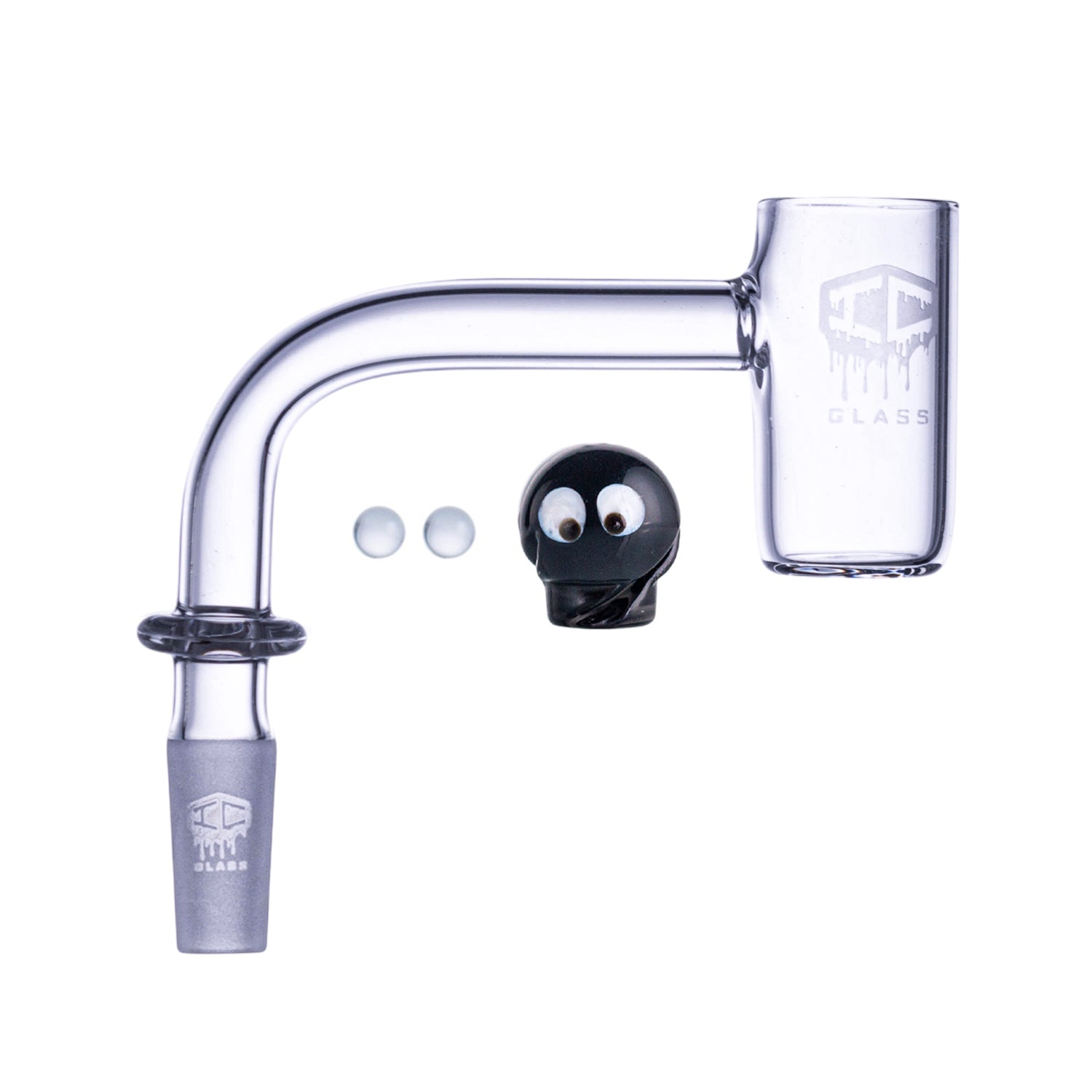 IC Glass - Extended | 10mm 90D Quartz Banger | 5 Colors Secondary image