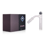 IC Quartz - Eclipse | 14mm 45D Banger | Includes Carb cap, Terp Ball | 5 Colors