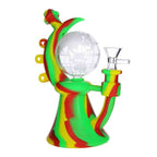 Silicone - 10 Inch Silicone Globe Water Pipe